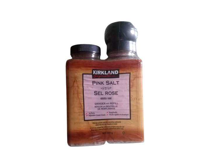 Kirkland Signature Pink Iodized Salt/ Black Pepper w/ Grinder Lazada PH