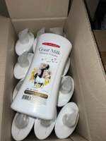 12 ชิ้น /สบู่ ครีมอาบน้ำ ผสมนมแพะ แคร์บิว Carebeau Goat Milk Shower Cream / 1000 g.