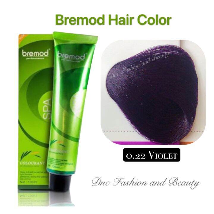 0.22 Violet Bremod Hair Color Lazada PH
