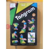 tangram magnetic แทนแกรมแม่เหล็กเปิดไฟได้ ชาร์จไฟได้ สินค้าลดราคาล้างสต๊อก