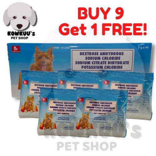 DEXTROLYTE dextrose pewder with electrolytes doggie essentials dog and