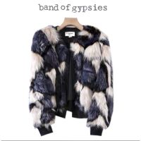 เสื้อคลุมขนเฟอร์ FUZZY FAUX FUR ?งานแบรนด์✨Band of Gypsies (WY626)