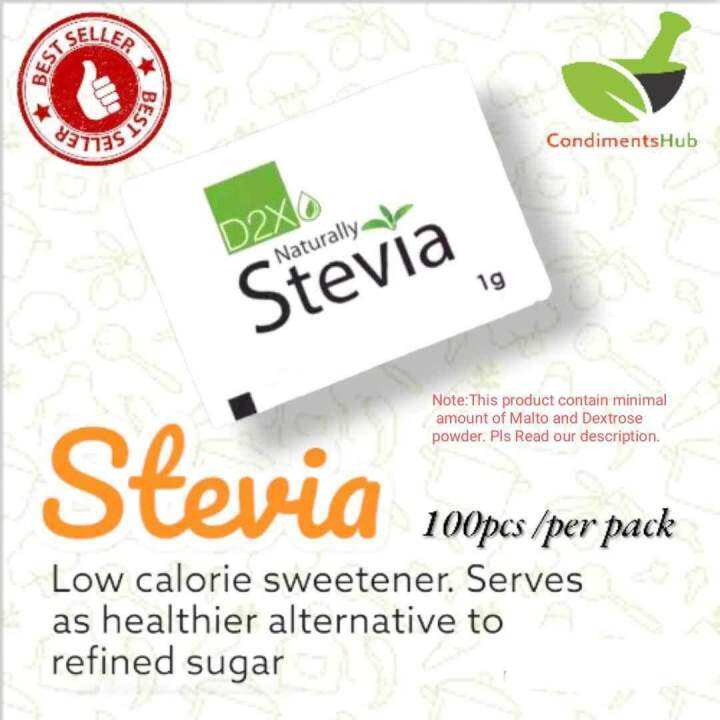 Stevia Low Calorie Sweetener approximate 97100pcs Lazada PH