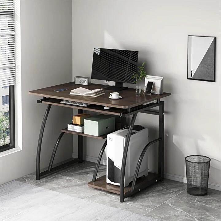 Computer table desk thick desk Office desk durable desktop thickened