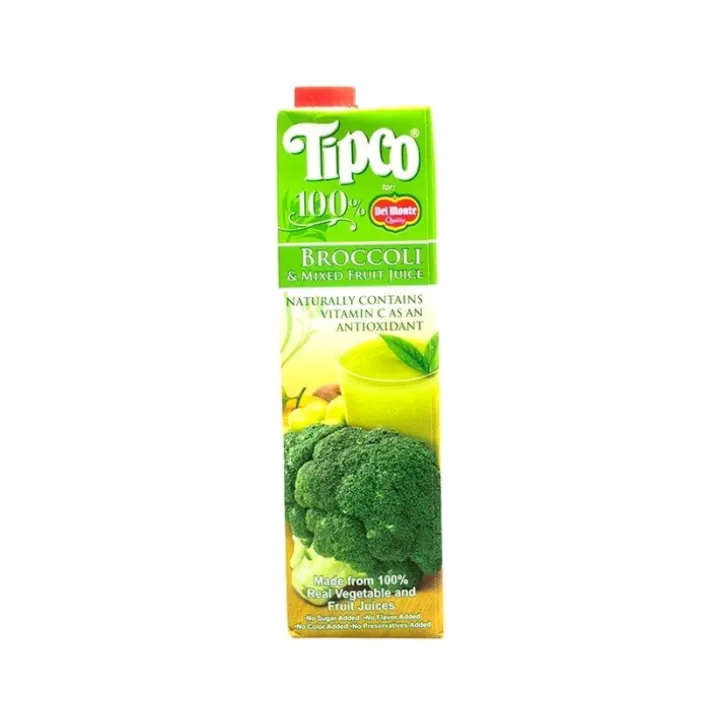 Del Monte Tipco Broccoli Juice 1L Lazada PH