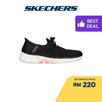 Skechers Women GOwalk 6 High Energy Walking Shoes - 124619-NVAQ Perempuan