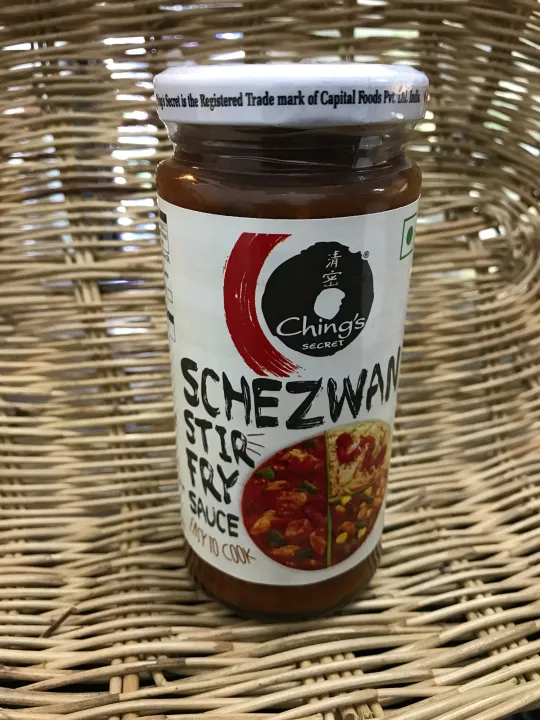 CHINGS SECRET SCHEZWAN STIR FRY SAUCE 250Gm EXP. FEB23 Lazada.co.th
