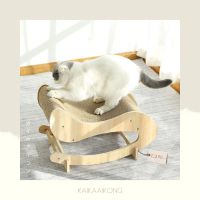 YURAYURA CAT SCRATCH BED ม้าโยกลับเล็บแมว เตียงโยกเยก ที่ลับเล็บแมว เตียงแมว ลับเล็บแมว ของเล่นแมว