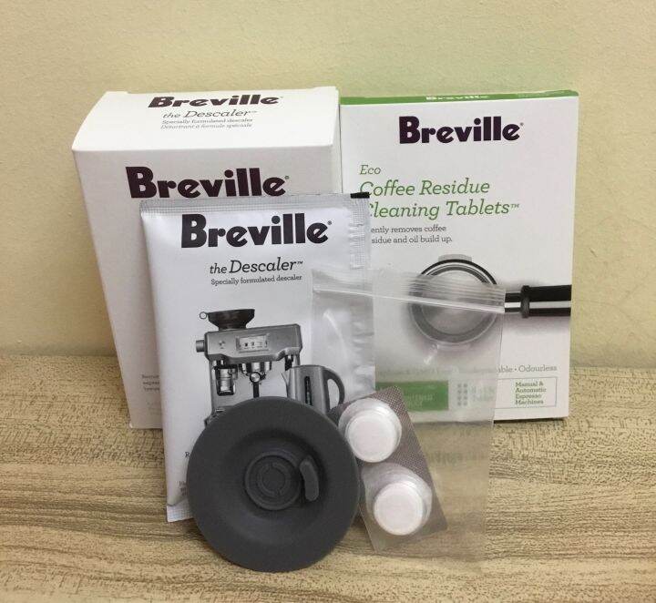 breville cleaning tablets and descaler