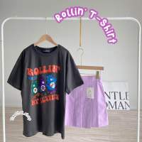 ?Rollin T-shirt?ขายแยกชิ้นกับ?กระโปรงกางเกง