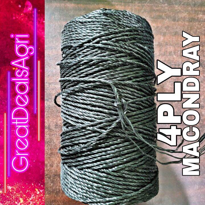 4PLY MACONDRAY BANANA TWINE FOR TRELLISES AND HOLDINGS (1 ROLL) APPROX