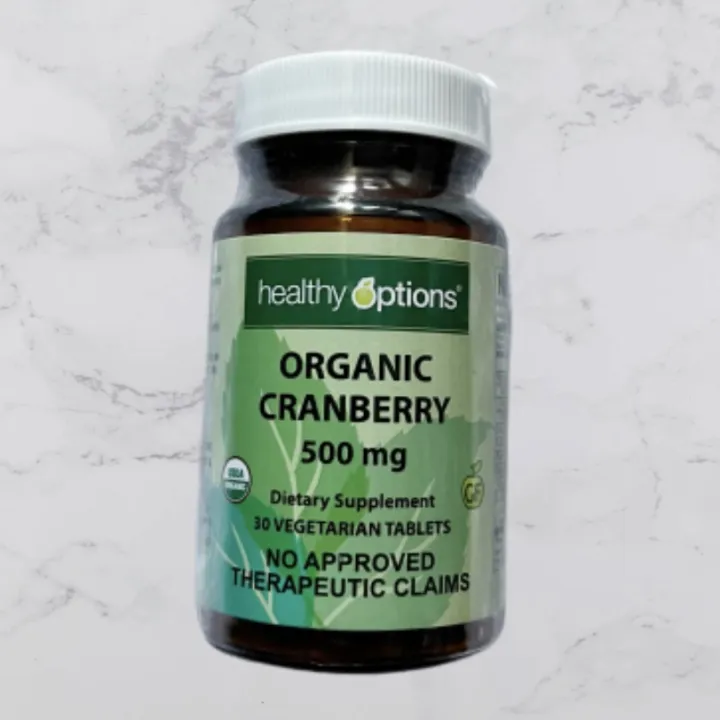 Healthy Options Organic Cranberry 30t Lazada PH
