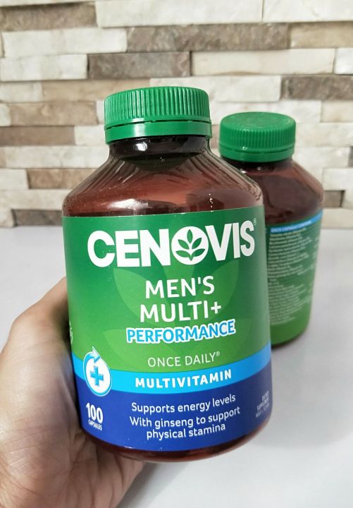 Cenovis® Men’s Multi + Performance 100 capsules | Lazada PH