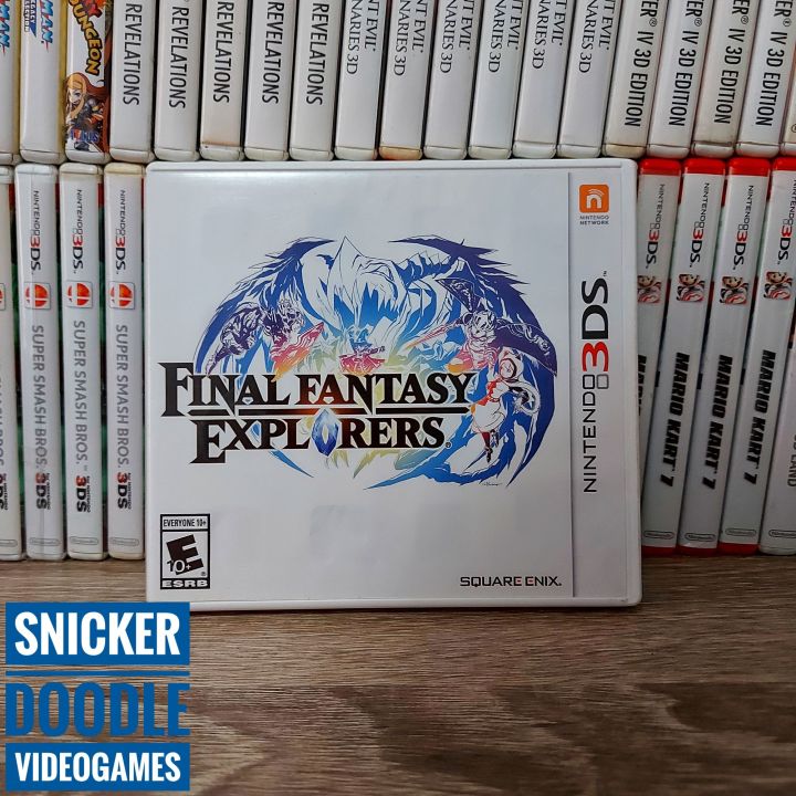 Final Fantasy Explorers - Nintendo 3DS