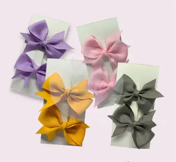 Buy Hair Bows Ribbon For Girls Set online