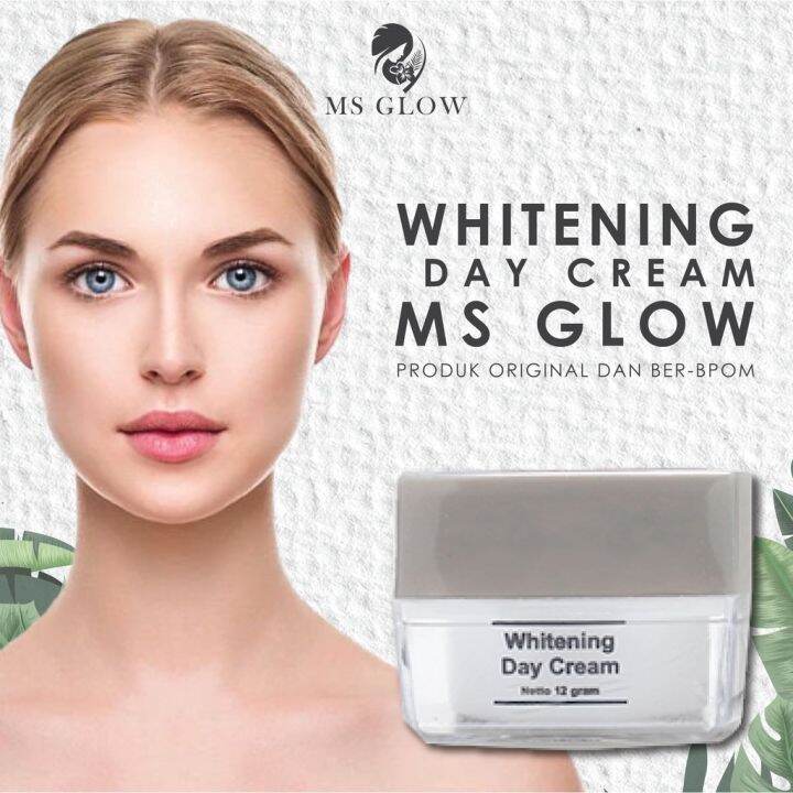 MS GLOW DAY CREAM WHITENING ORIGINAL Lazada Indonesia