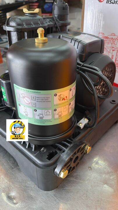 ปั๊มน้ำอัตโนมัติ-370w-ฝาครอบ-polo-ใบพัดทองเหลืองมีระบบเซ็นเซอร์หยุดการทำงานน้ำขาด-แห้ง-สินค้ารับประกัน-1-ปี