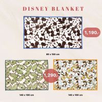 Disney blanket : ผ้าห่มลายดีสนีย์ ของแท้ นำเข้าจากญี่ปุ่น