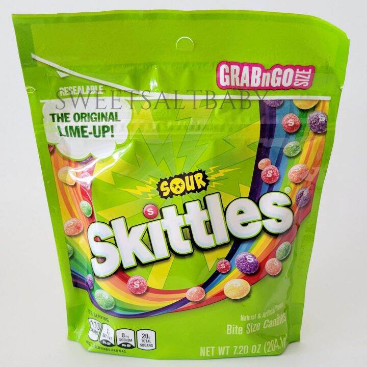 Sour Skittles Grab N Go Size 204g Lazada Ph 2713