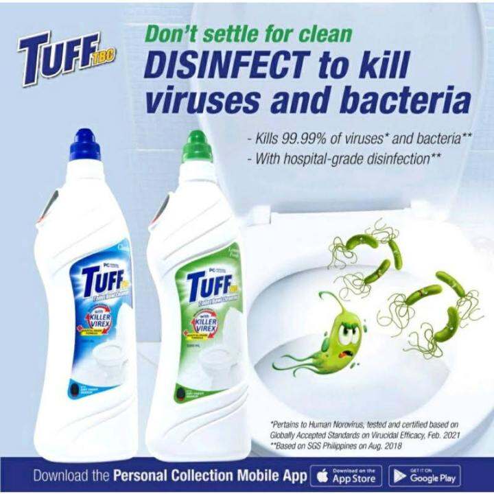 TUFF TBC TOILET BOWL CLEANSER 500ML 1LITER Lazada PH