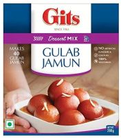 Gits Instant Gulab Jamun Dessert Mix 1กล่องปั่นได้ 50 ลูก1(กุหลาบ จามูน มิกซ์) 200g.