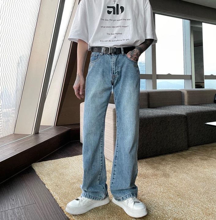 theboy-personintention-jeans-กางเกงยีนส์ทรงขาม้า