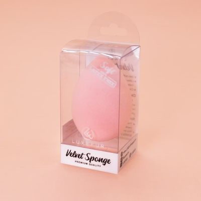 ❣️ LUXEFUR Velvet Sponge - Cotton Candy