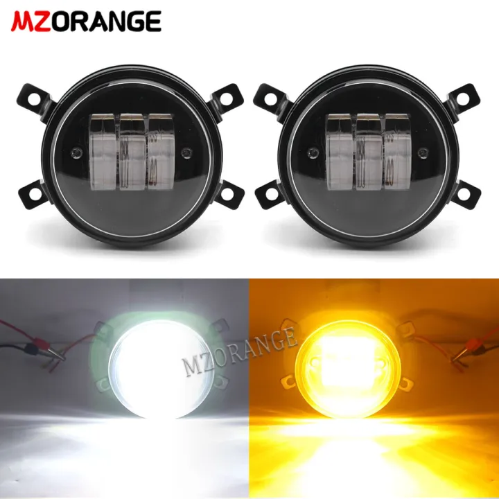 LED Fog Light Fog Lamp DRL White Yellow Color with Wire For Suzuki ...