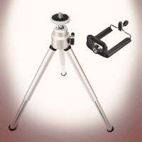 (ขาตั้งกล้อง 3 ขา) MINI Tripod Silver (สีดำ) ALUMINUIM (2034)