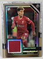 ROBERTO FIRMINO #178/250 Jersey Card ⚽️ การ์ดสะสมฟุตบอล TOPPS MUSEUM COLLECTION  ?? Liverpool ลิเวอร์พูล