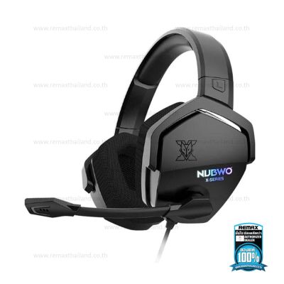 หูฟังครอบหัว หูฟังเกมส์มิ่ง Gaming Headset Nubwo X99 Black รุ่น X99