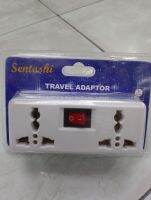 SENTASHI ปลั๊กแปลง2ช่อง1สวิทช์ Travel Adaptor