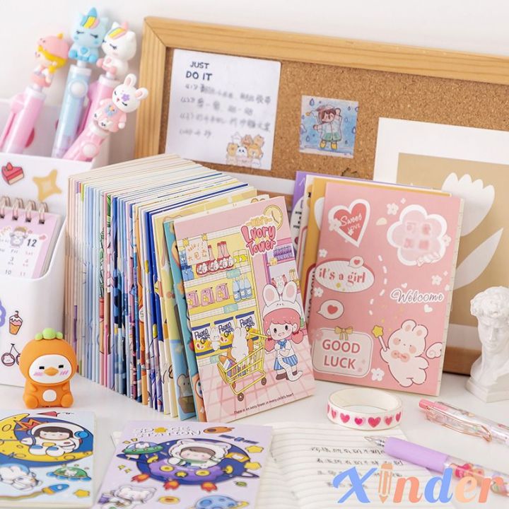 Xinder Cute Cartoon Small Book Learning Stationery Student Notebook ...