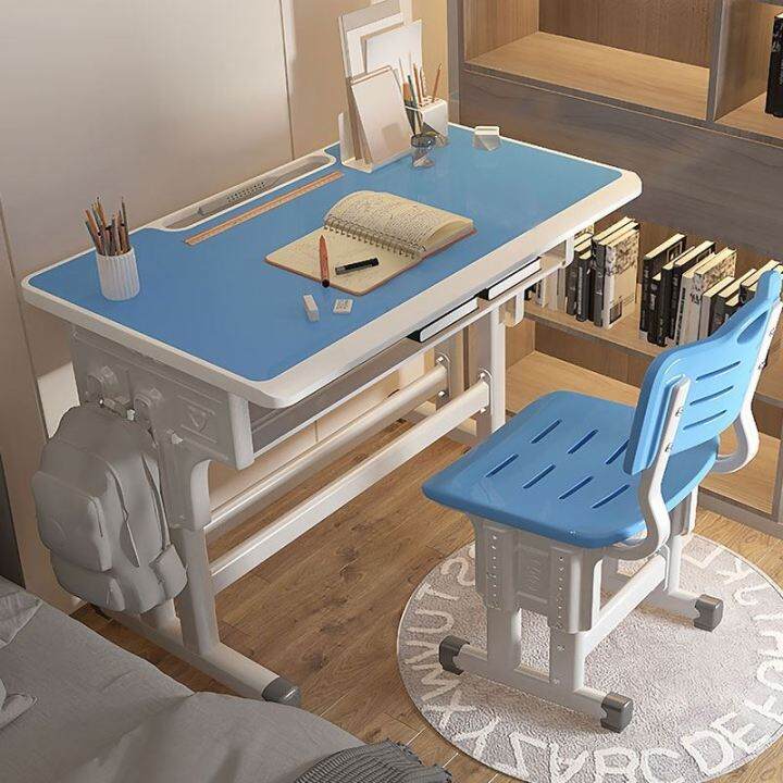 Buy KidKraft Wooden Study Desk For Children With Chair, Bulletin Board And Cabinets White Gift For Ages 5 10