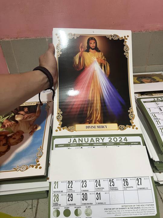 Divine Mercy Wall Calendar 2024 Lazada PH