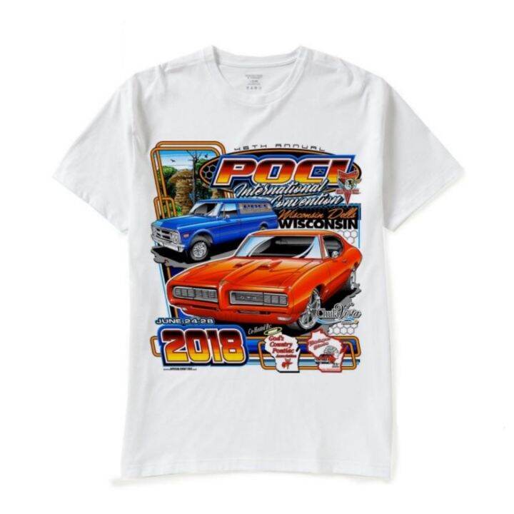 kaos baju Nascar POCI at CHULA VISTA resort tshirt racing oversize