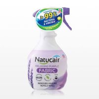 Natucair fabric relaxing purple สเปรย์ขจัดไรฝุ่นบนเนื้อผ้า ขนาด 400 มล.