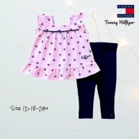 New? Set Tommy Hilfiger Size 12-18-24m ชุดเด็กผู้หญิง น่ารักมากๆ ใส่สบาย ✨แบรนด์ดังแท้100%