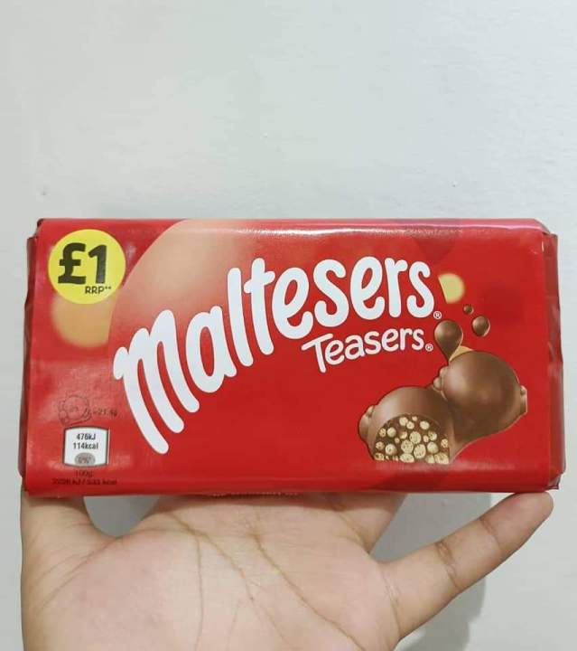 Maltesers Teasers Chocolate Bar 100g Lazada Ph