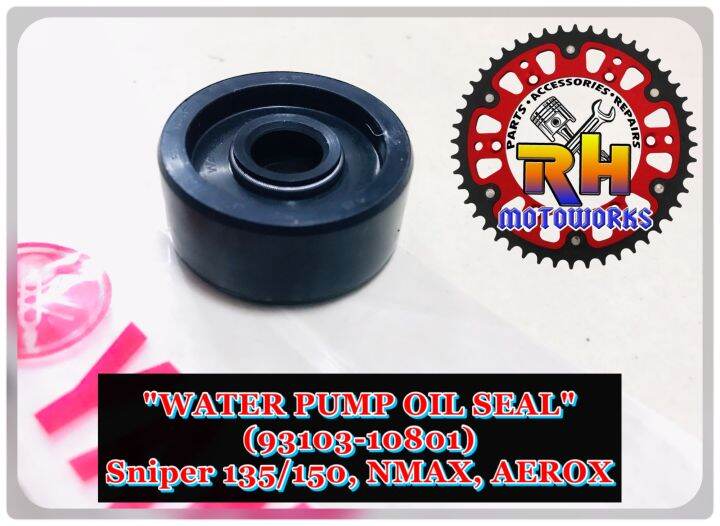 Water Pump Oil Seal for Sniper 135/150, Nmax, Aerox (9310310801) YAMAHA GENUINE PARTS Lazada PH