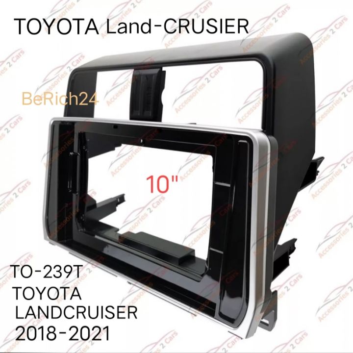 หน้ากากวิทยุ-toyota-landcruisor-prado-ปี-2018-2022-สำหรับเปลี่ยนจอ-android9