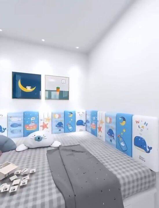 6Pcs Anti Collision Wall For Baby Baby Foam Bump Proof Kindergarten
