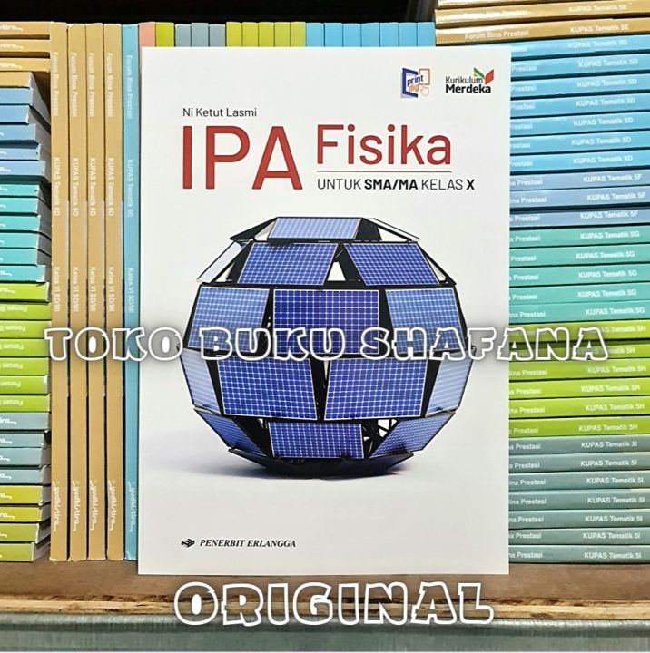 Buku Ipa Fisika Kelas 1 X 10 Sma Erlangga Kurikulum Merdeka Kurmer Lazada Indonesia