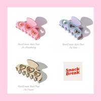 GLOSSGURL.BKK | [Pre-order] SnackBreak — Heart Wave Hair Claw