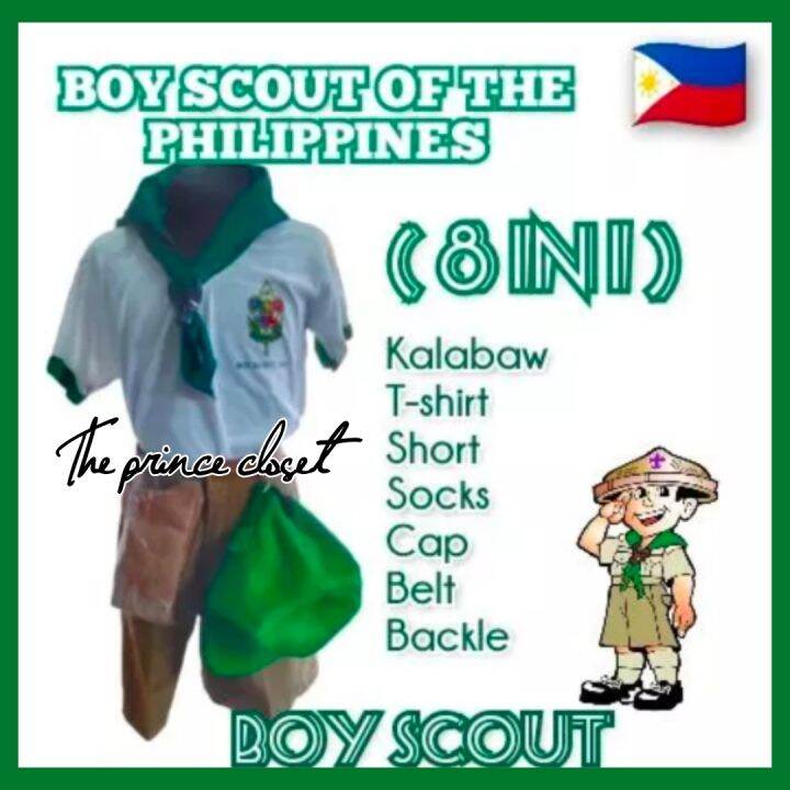 BOY SCOUT UNIFORM SET KIDS TO ADULT SIZE (8 IN 1) | Lazada PH