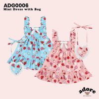 FLAT2112 ADG0006 : MINI DRESS WITH BAG