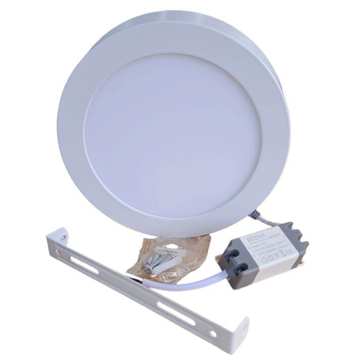 Ecova Slim Downlight Outbow Bulat Watt Lampu Led Panel Garansi Putih Lazada Indonesia