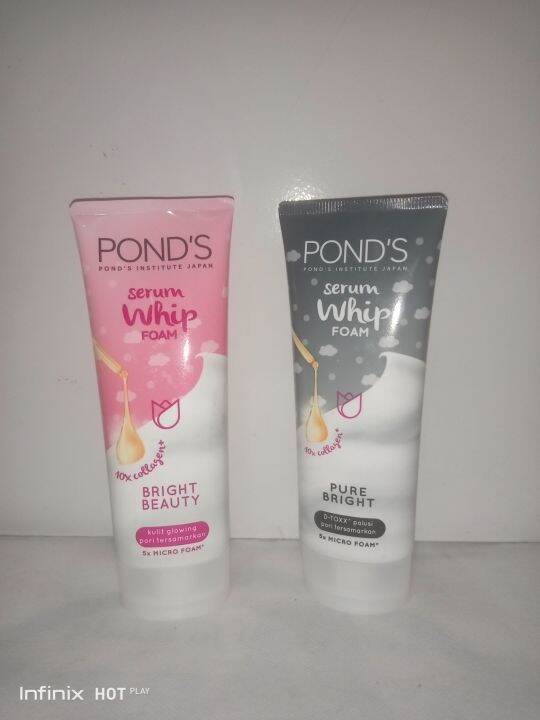 Ponds Whip Facial Foam Sabun Muka Bright Beauty Pure Beauty X