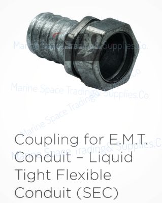 SEC-ELFC ข้อต่อจับท่อบาง ท่ออ่อนกันน้ำ Coupling For E.M.T.Conduit Liquid Tight Flexible Conduit