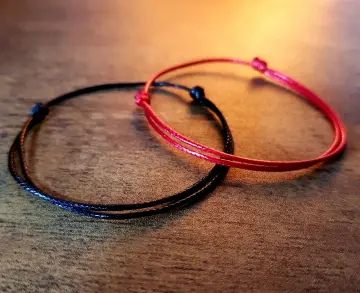 Magnetic Charisma - Red String Wrap Bracelet